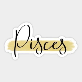 To Pisces Sticker